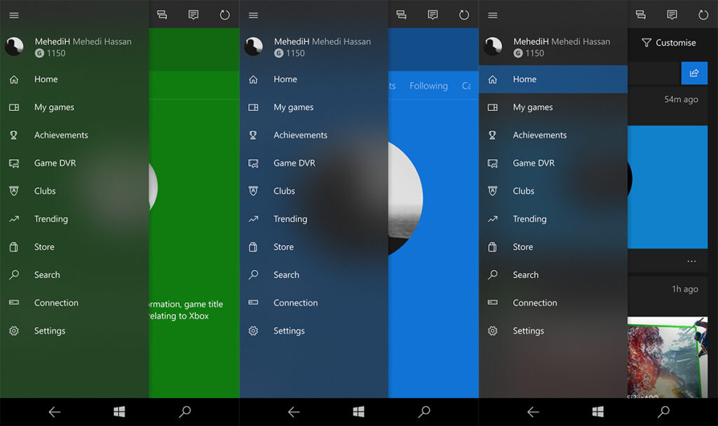 Xbox-App Update für Windows 10 und Mobile mit Fluent Design