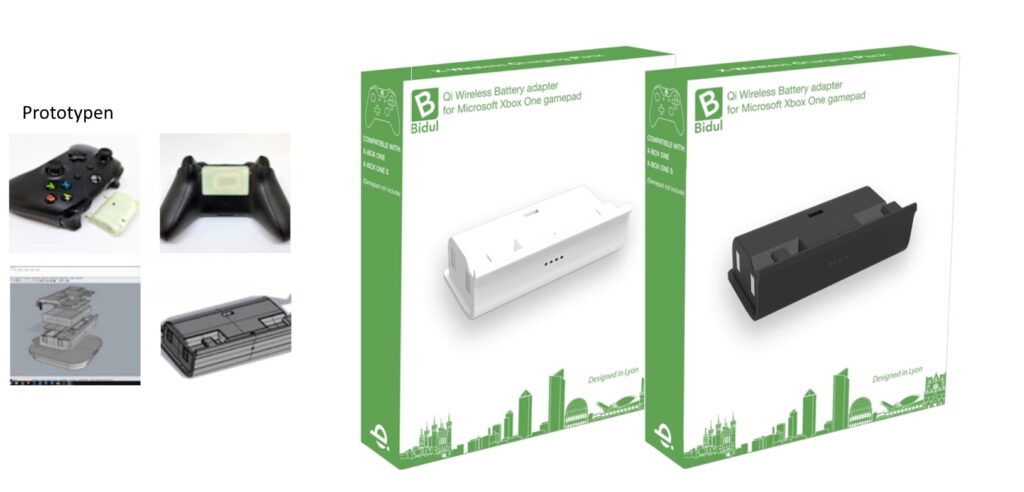 Kickstarter Projekt: Qi Lademöglichkeit für Xbox One Controller