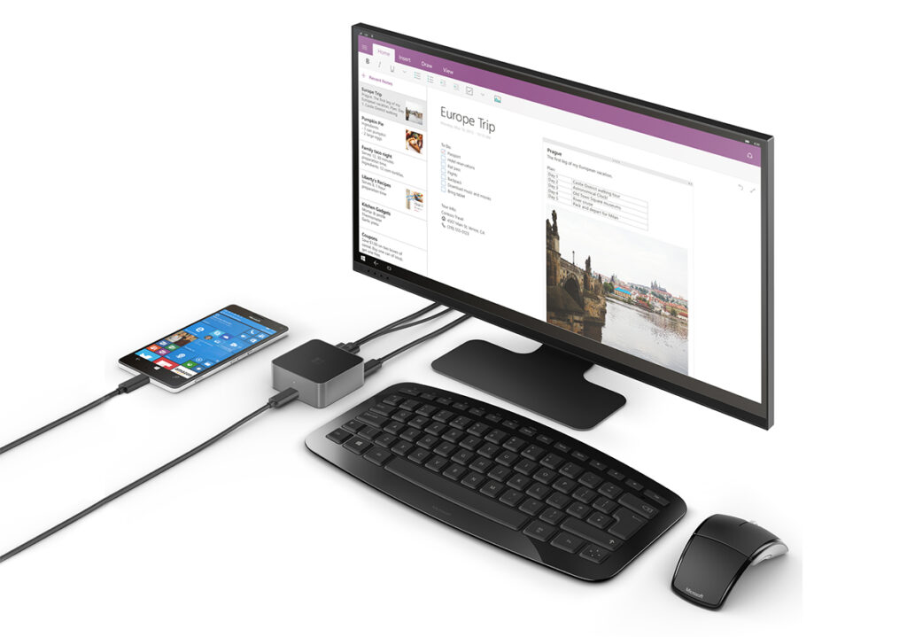 Microsoft Continuum Dock: Der Allrounder auf dem Schreibtisch