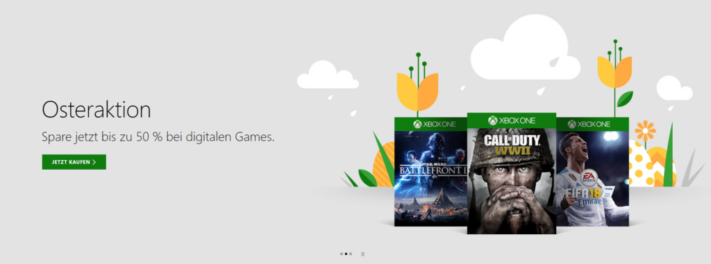 Xbox Spring Sale mit über 300 Angeboten gestartet