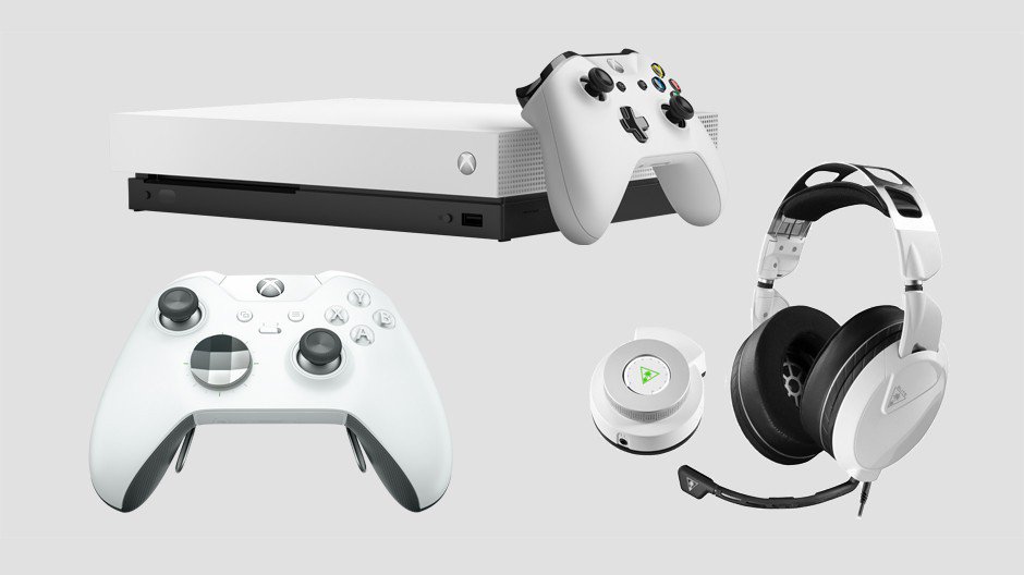 Xbox One X und Xbox Elite Controller erscheinen in weiß