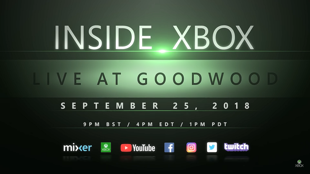 Inside Xbox am 25. September Live aus Großbritannien