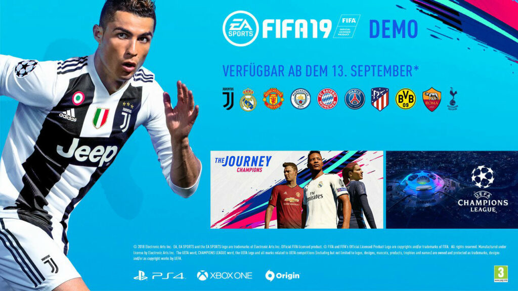 FIFA 19 Demo für Xbox One steht kostenlos zum Download bereit