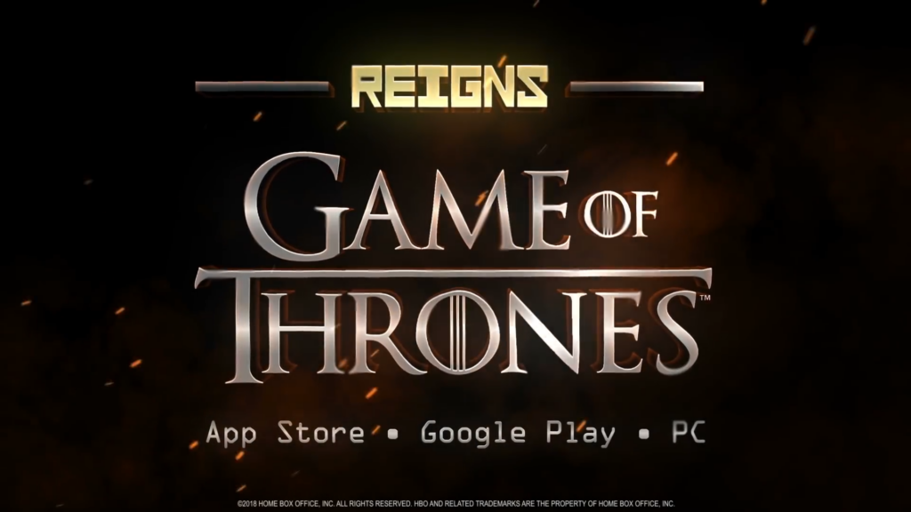 Reigns: Game of Thrones für PC Veröffentlicht