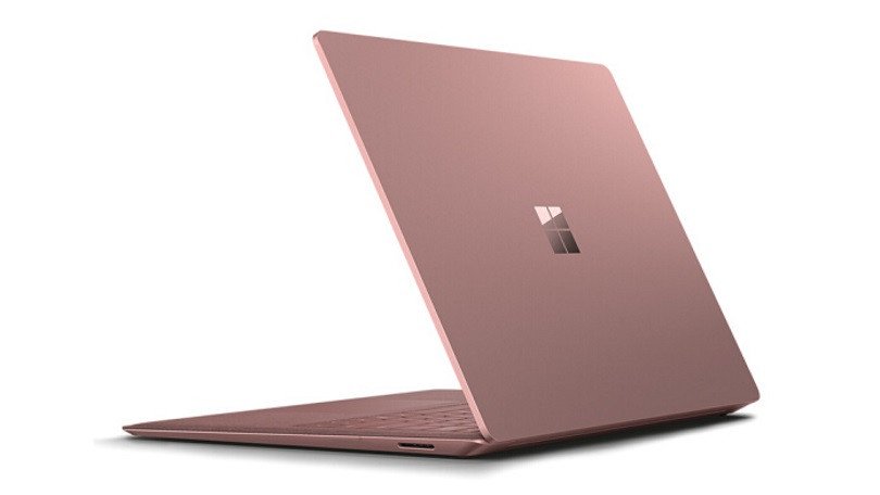 Microsoft präsentiert pinken Surface Laptop 2 für China