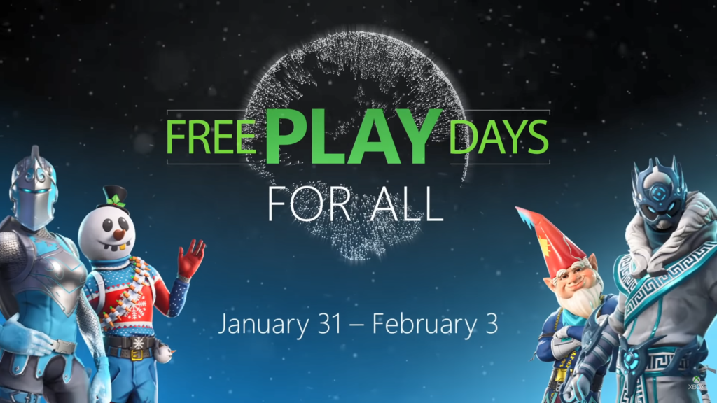 Free Play Days dieses Wochenende für alle Xbox Nutzer ohne Gold-Mitgliedschaft