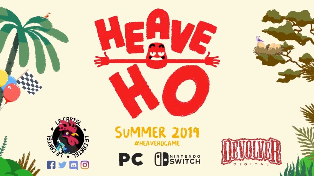 Heave Ho für PC und Nintendo Switch erschienen