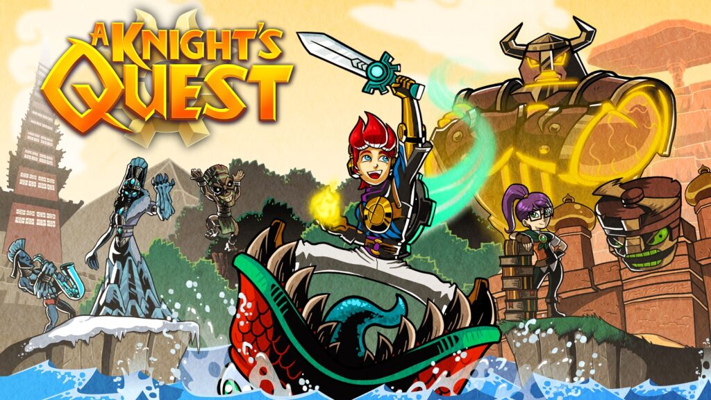 A Knight’s Quest – Old-School Action-Adventure erscheint im Herbst für PC und Konsolen