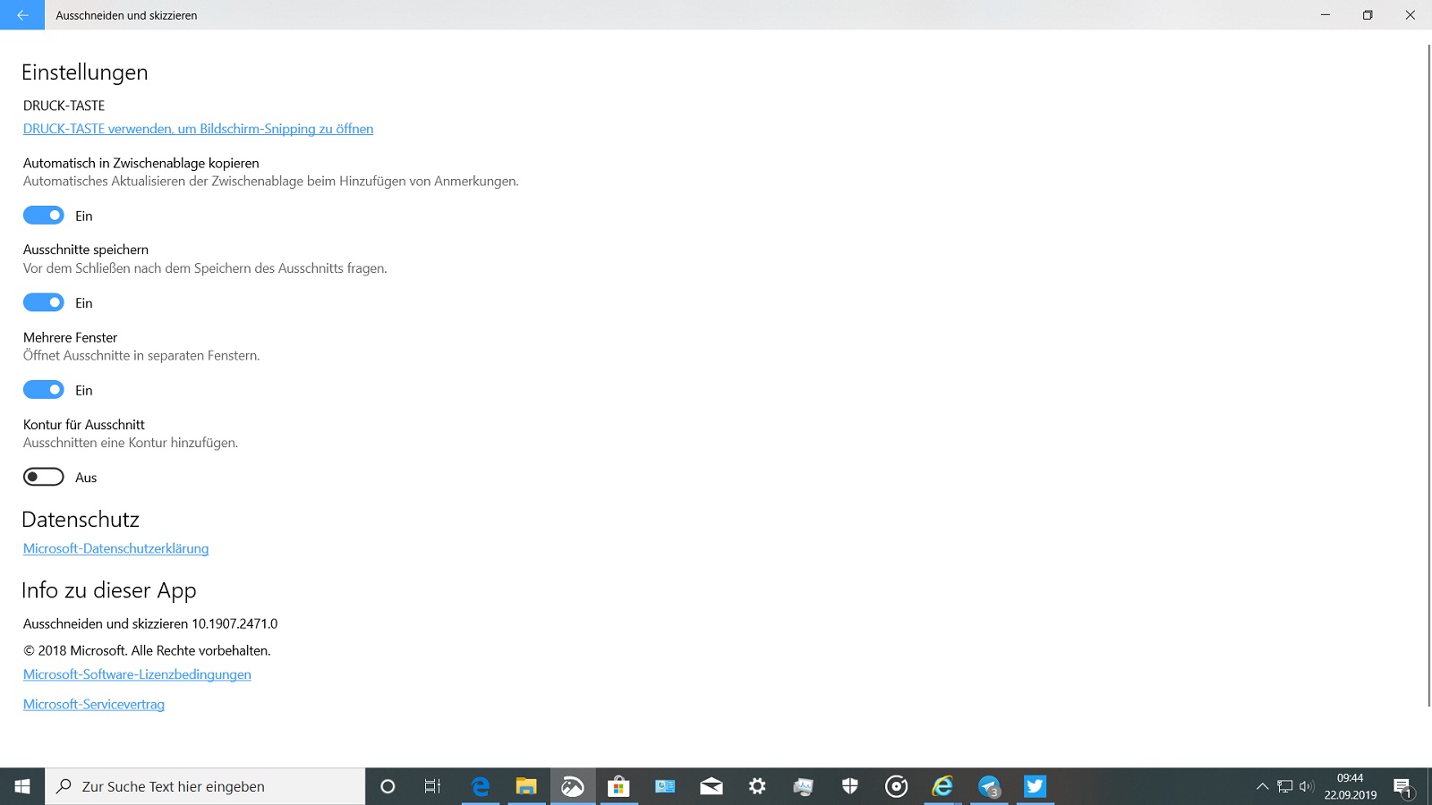 App Update Ausschneiden Und Skizzieren Version 10 1907 2471 0 Windows Love