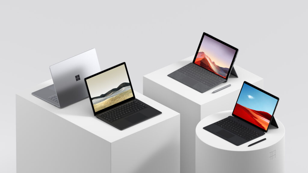 Firmware Aktualisierung zum Marktstart für das Surface Laptop 3 und Surface Pro 7