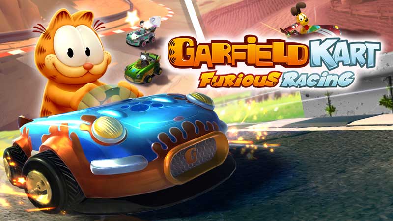 Garfield Kart Furious Racing für Xbox One veröffentlicht