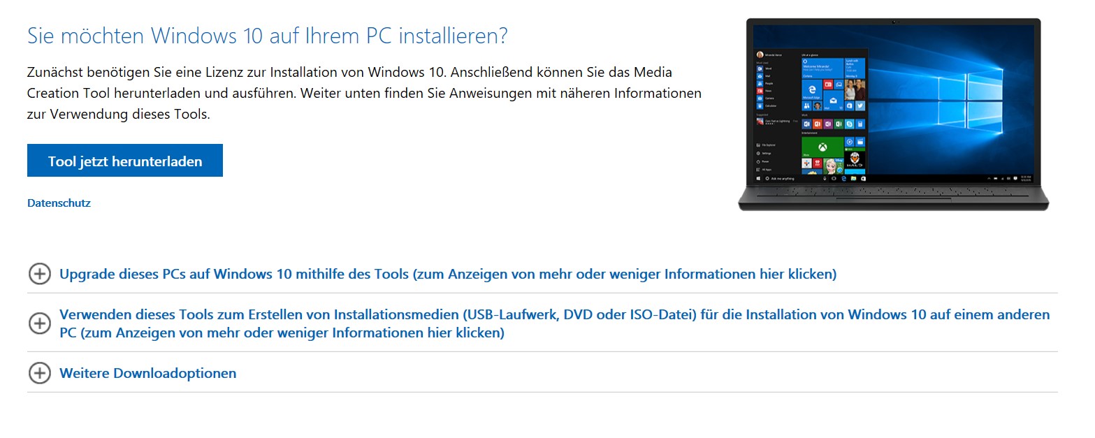 Windows 10 1909 18363 ISO via Media Creation Tool ...