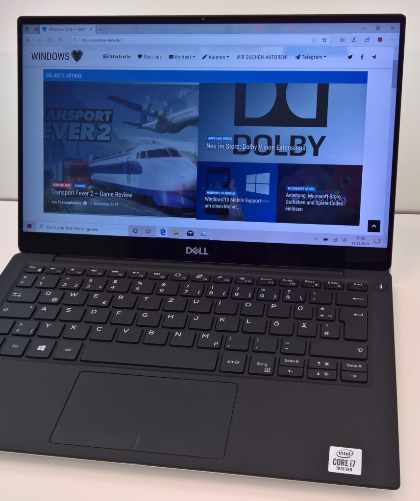 Dell XPS 13 (7390) im Test
