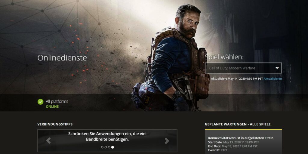 Call of Duty Modern Warfare und Warzone down: Spieler klagen über Server Probleme