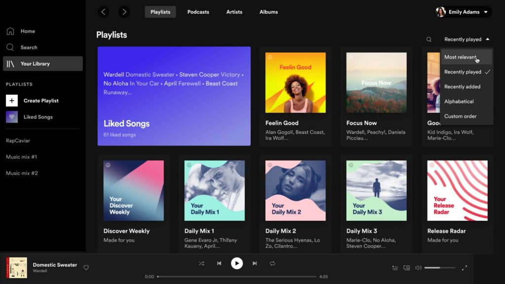 Spotify hat eine neue Nutzererfahrung für die Desktop App und den Web Player angekündigt