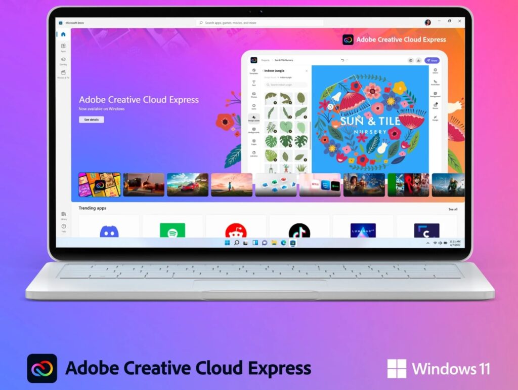 Neu im Store: Adobe Creative Cloud Express