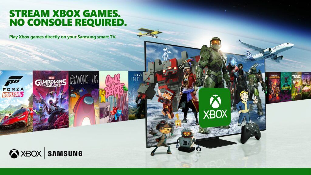 Xbox Cloud Gaming auf Samsung Smart TVs gestartet